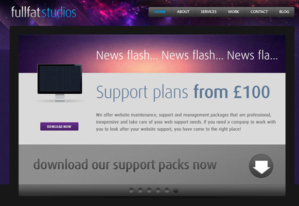 �W(w��ng)վ�O(sh��)Ӌ���ɫ���[�������Ļ����